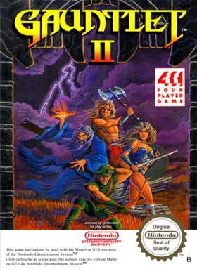 Gauntlet II (Europe) box cover front